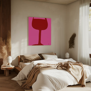 Red Wine | Canvas - Room Interior 2