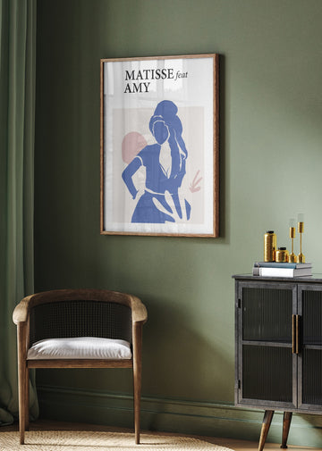 Matisse Feat Amy | Poster - Room Interior 2