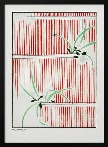 Morning Glory | Poster - Black Metal Frame Interior