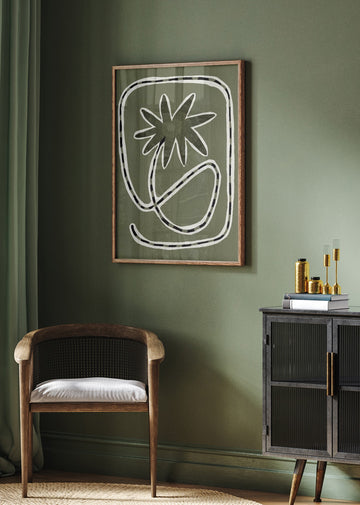 Delicate Bloom 18 | Poster - Room Interior 2