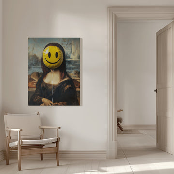 Parody of the Mona Lisa | Canvas - Room Interior 1