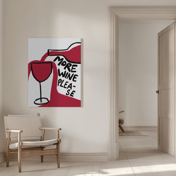 More Wine Please | Canvas - Room Interior 1