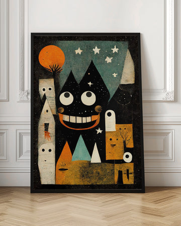 Whimsical Nightscape | Poster - Room Interior 1