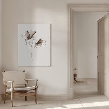 Watercolor Botanical Blooms | Canvas - Canvas Interior