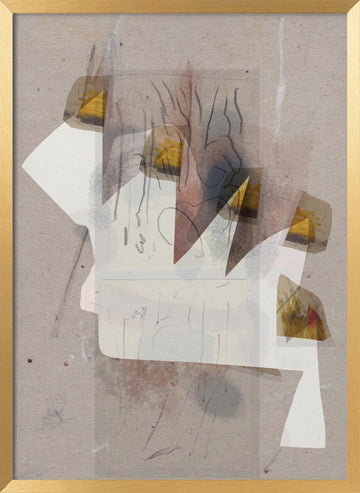 Klimat | Poster - Gold Frame Interior