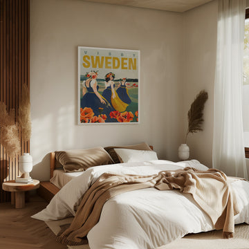 Visby Sweden Flower Girls | Canvas - Room Interior 2