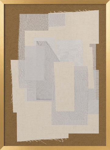 Layered Simplicity | Poster - Gold Frame Interior