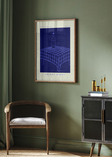 Fridaynight | Poster - Room Interior 2