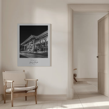 Sensoji Temple Night | Canvas - Room Interior 1