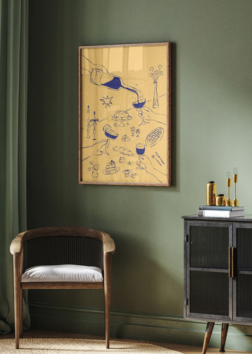 Elegant Dinner Gathering | Poster - Room Interior 2