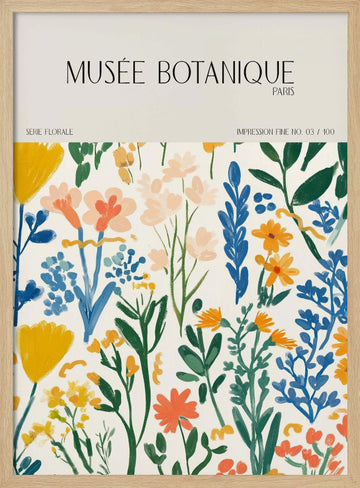 Museebotaniqueno29 | Poster - Wood Frame Interior