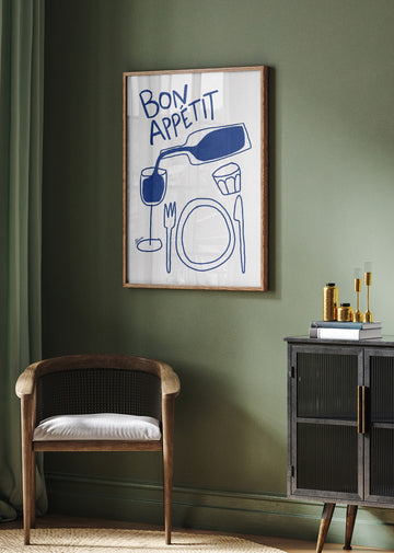 Bon Appetit | Poster - Room Interior 2