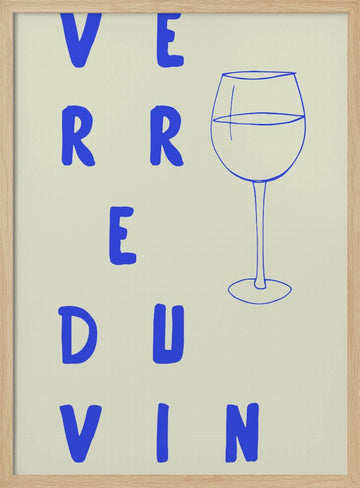 Verreduvin | Poster - Wood Frame Interior