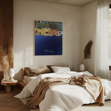 Colorful Venice Reflections | Canvas - Room Interior 2