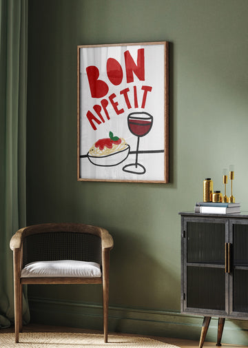Bon Appetit | Poster - Room Interior 2