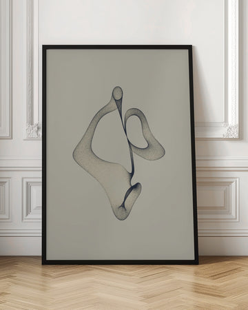 Ethereal Flowing Shape | Poster - Room Interior 1