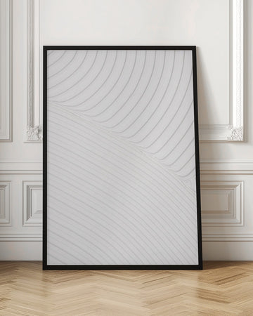 Abstract Wave Pattern | Poster - Room Interior 1