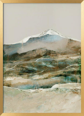 Cordillera | Poster - Gold Frame Interior