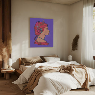 Headphone Queen | Canvas - Room Interior 2
