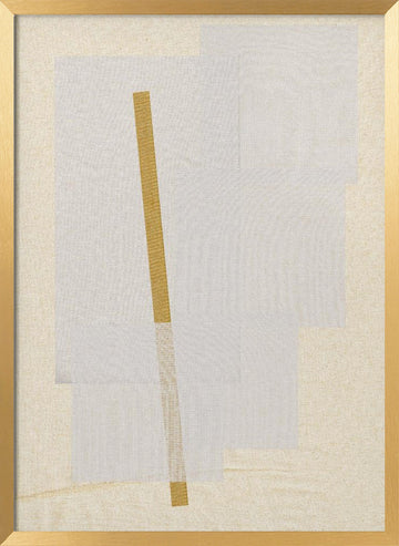 Golden Balance | Poster - Gold Frame Interior
