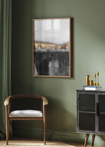 Liquid Gold Divide | Poster - Room Interior 2