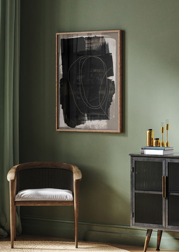 Abstract Brush Strokes 180Z | Poster - Room Interior 2