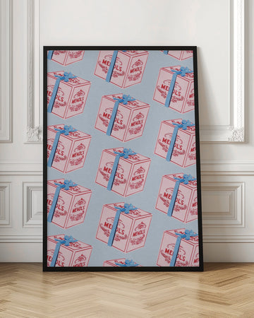 Pastel Gift Box Pattern | Poster - Room Interior 1