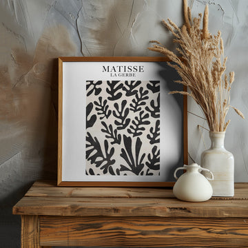 Leafy Shadows Dance | Poster - Room Interior 1