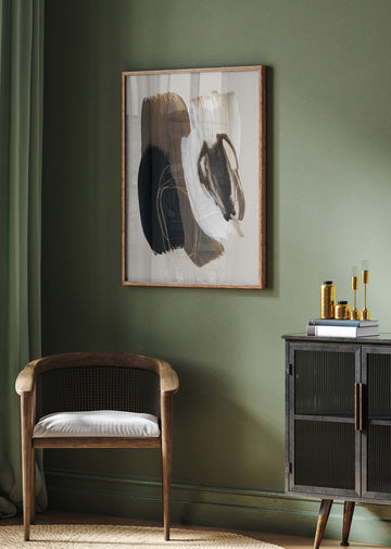 Abstract Brush Strokes 108X | Poster - Room Interior 2