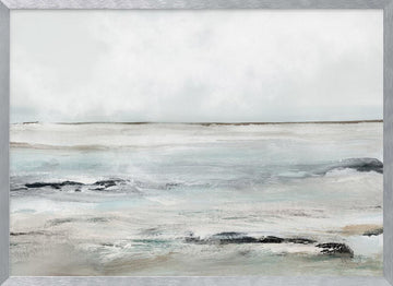 Sandybay | Poster - Silver Frame Interior