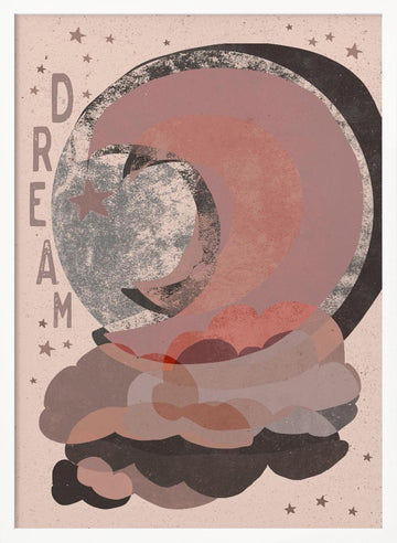 Starry Dreamscape | Poster - White Frame Interior