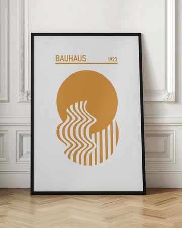 Bauhaus Geometric Abstraction | Poster - Room Interior 1