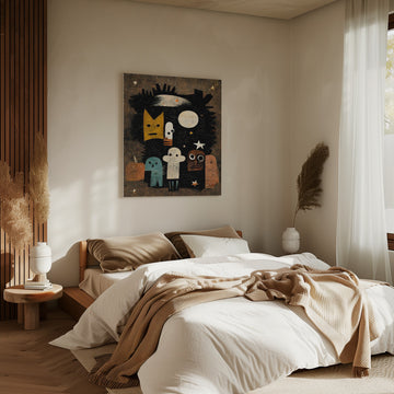 Celestial Facescape | Canvas - Room Interior 2