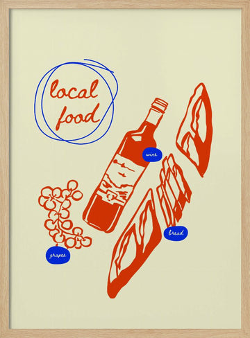 Summercollectionno21 | Poster - Wood Frame Interior