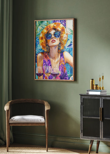 Vibrant Summer Style | Poster - Room Interior 2
