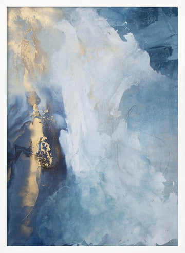 Celestial Waves | Poster - White Frame Interior