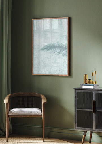 Clear Aqua Ripples | Poster - Room Interior 2