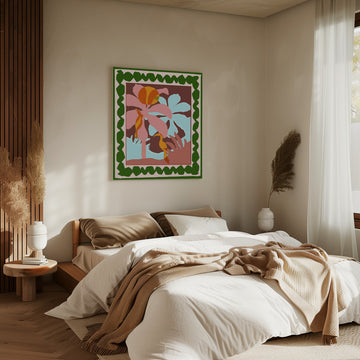 Tropical Birds Paradise | Canvas - Room Interior 2