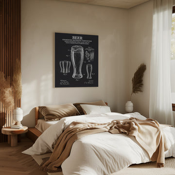 Historic Beer Patent | Canvas - Room Interior 2