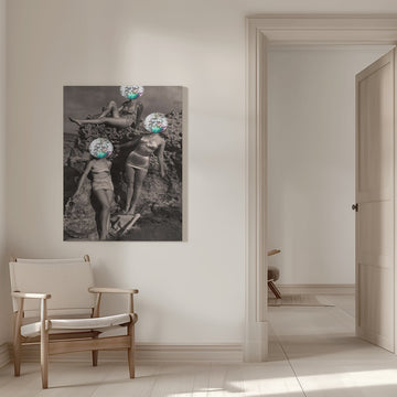 Disco Beach Glamour | Canvas - Room Interior 1