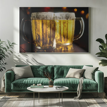 Two Cold Beers | Poster - Room Interior 1
