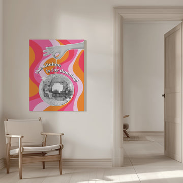 Disco Kitchen Vibes | Canvas - Room Interior 1
