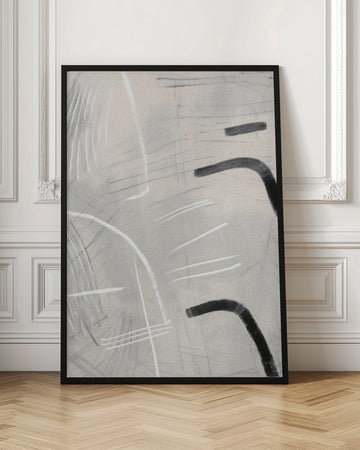 Modern Minimalist Lines | Poster - Room Interior 1