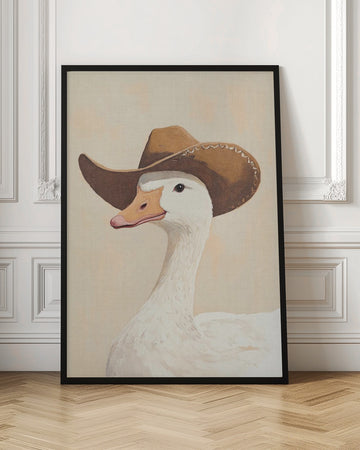 Cowboy Goose | Poster - Room Interior 1