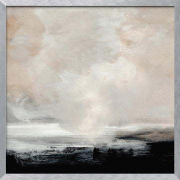Clouds | Poster - Silver Frame Interior