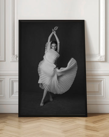 Elegant Dancing Woman | Poster - Room Interior 1