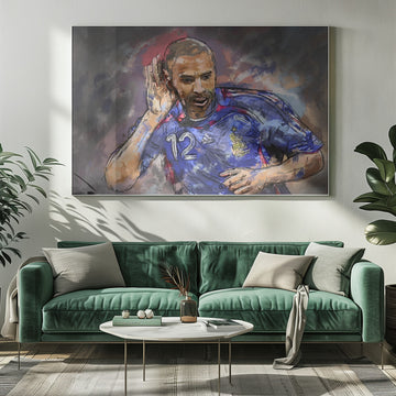 Dynamic Soccer Celebration | Poster - Room Interior 1