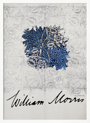 Tulip and Willow | Poster - White Frame Interior