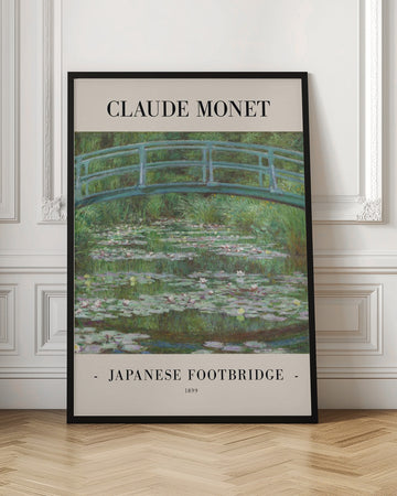 Japanese Footbridge 1899 | Poster - Room Interior 1