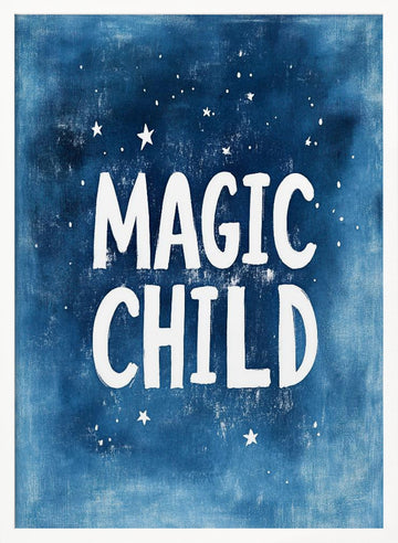 Starlit Dreams | Poster - White Frame Interior